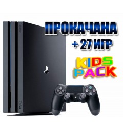 PlayStation 4 PRO 1 TB БУ + 27 ігор #635